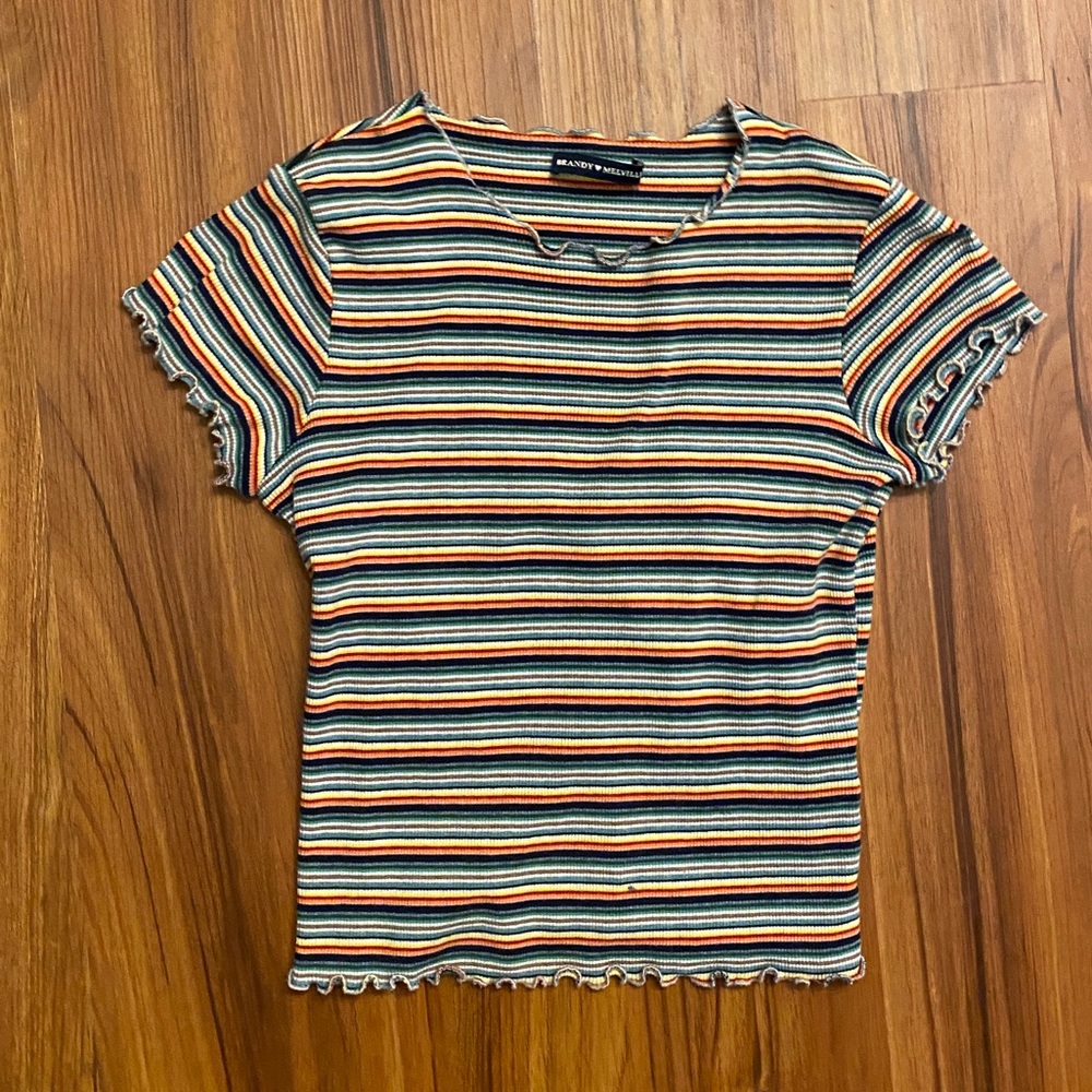 ✨3 FOR $30 SALE brandy melville rainbow top